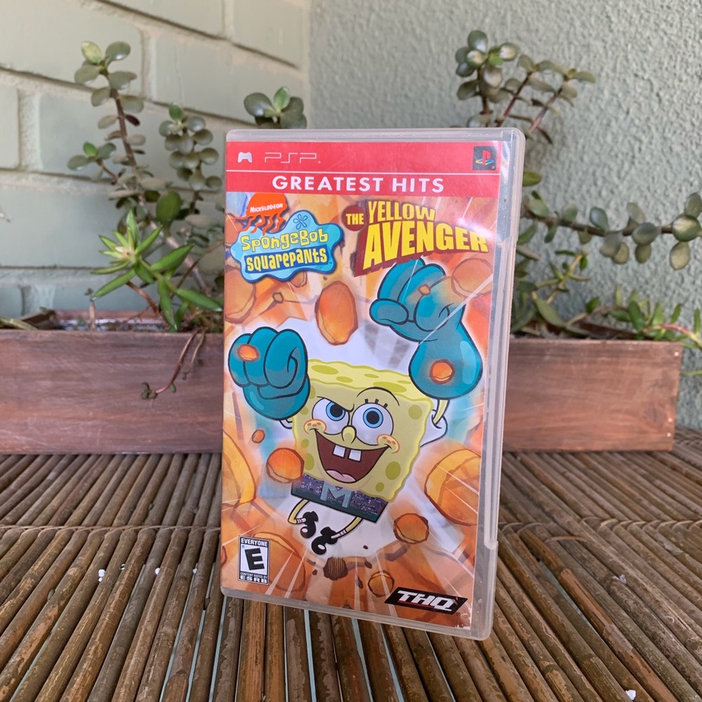 The Yellow Avenger - PSP Spongebob Game